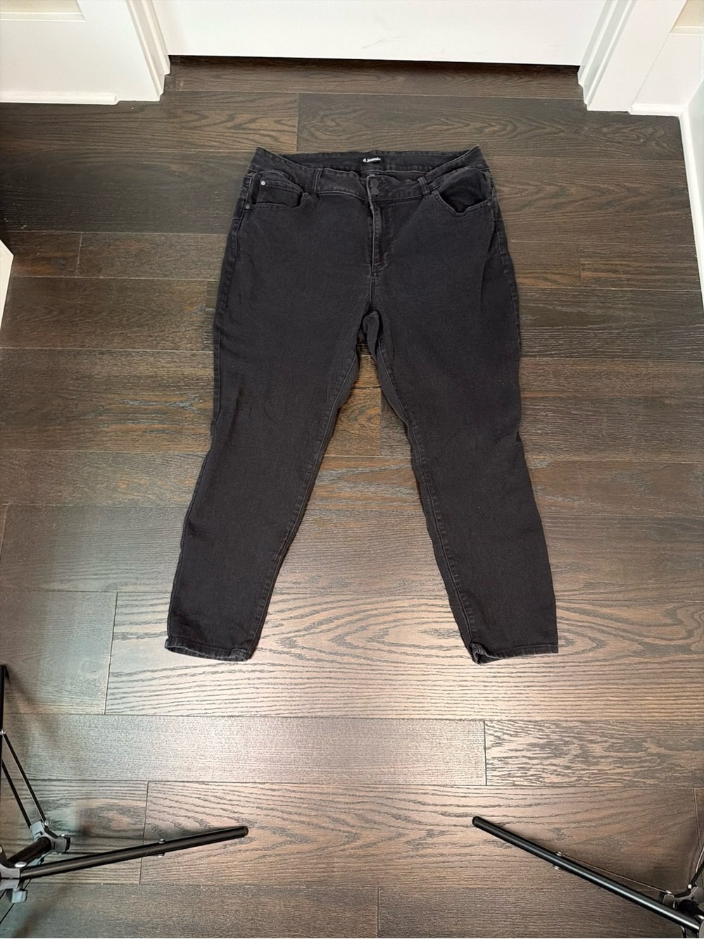 d. jeans Black Boyfriend Jeans for Women